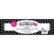 Barker Creek Black & White Dots Bulletin Board Signs/Name Plates, 36/Pack 1405 - alternate 2